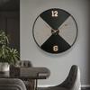 Creative Craftsmanship Wall Decoration Clock Wall Bar Artistic Simplicity Hanging Watch Living Room Matte Silent Clock