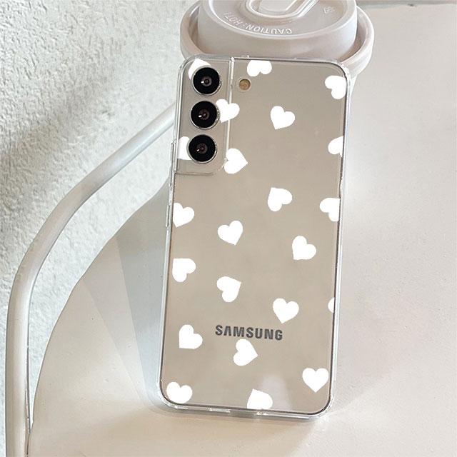 Love Heart Clear Case For Samsung Galaxy S22 S20 FE S21 S10 S9 Plus Note 20 Ultra 10 Lite Soft Phone Shell