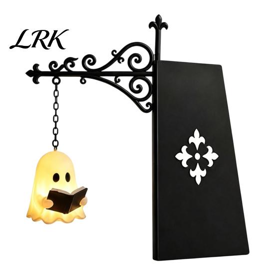 Wireless Night Light Vintage Library Lantern Light, Magic Reading Corner Lamp, Decorative Soft Warm LED Bookshelf Lighting for Shelf Desk, Enchanting