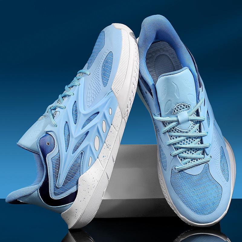 Ultra-Light Men's Youth Basketball & Running Shoes - Breathable, Non-Slip, Wear-Resistant, Low-Top