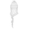 European and American style summer new women's clothing pure desire round neck hanging neck hollow backless irregular edge small vest