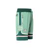 Li Ning Badfive Sports Basketball Series Loose Fit Basketball Shorts Men Shorts Green AAPR247-1