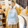 Schoolbag1011 New Girls Backpack Floral High-value Backpack Student Design College Student Large-capacity Commuting Schoolbag