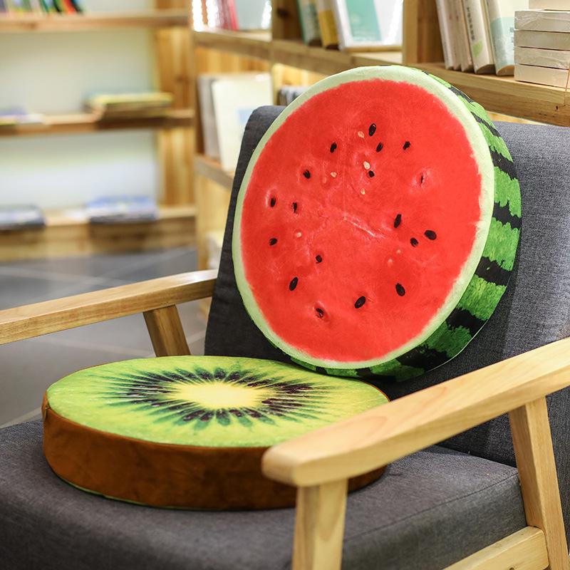 Runde Stuhlkissen Bequeme Sitzkissen Lustige Frucht Garten Esszimmer Outdoor Kissen