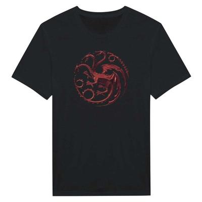 House Targaryen Black/ Team Black Targaryen Classic Unisex Crewneck T-shirt Unisex T-Shirt