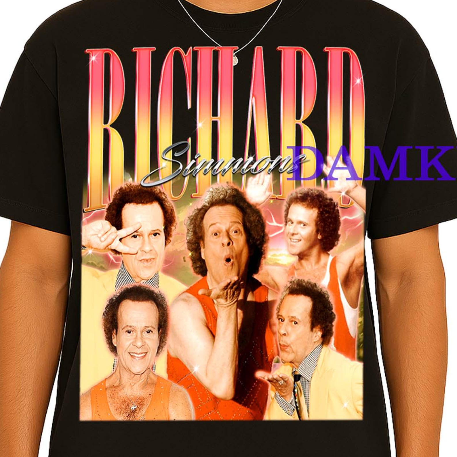 Richard Simmons Shirt, Richard Simmons Retro T-shirt, Richard Simmons Fan Merch, TV Show Merch, Richard Graphic Tees, Simmons Fan Gift S