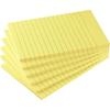 Early Buy 6 Pads Lined Sticky Notes with Lines 4x6 Self-Stick Notes Bright Color Sticky Notes, 45 Sheets/Pad (Yellow)