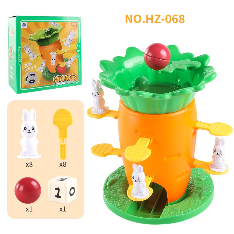 

Carrot Balance Tower: Parent-Child Logic Game