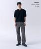 MUSINSA STANDARD Washable Supima Cotton Crew Neck Short Sleeve Knit [Black]