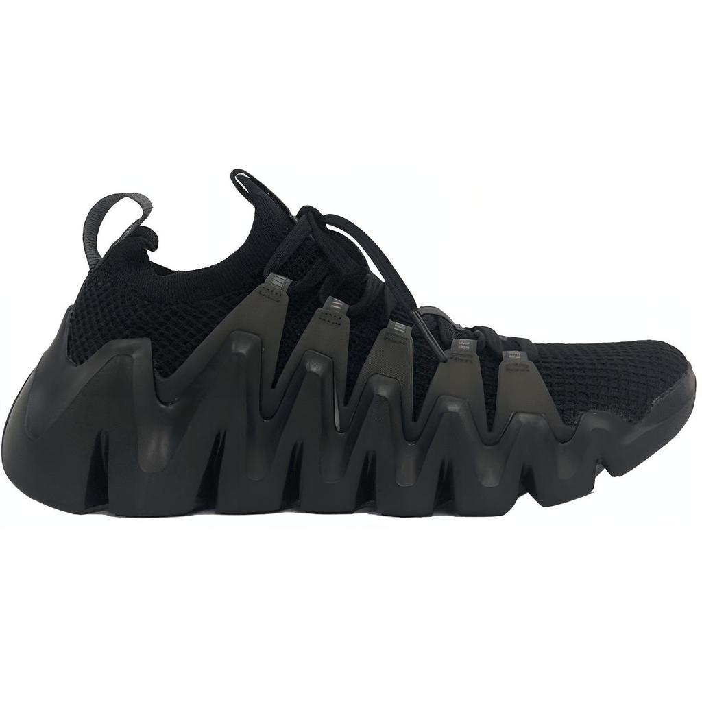 New LiNing Crazy Run X3 Anti Slip Wear Resistant Low Top Running Shoes Men's Black ARKQ005-1