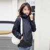 Spring Autumn New Women's Jackets Long Sleeve Windbreaker Middle-Aged Mother's Coat Hooded Short Jacket Loose Outwear