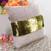 Sequins Throw Pillow Case Middle Tone Glitter Cushion Cover 45*45cm Square Polyester Covers for Home