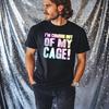 Im Coming Out Of My Cage T-Shirt Funky Print Fancy Dress Weekend 00s Killers