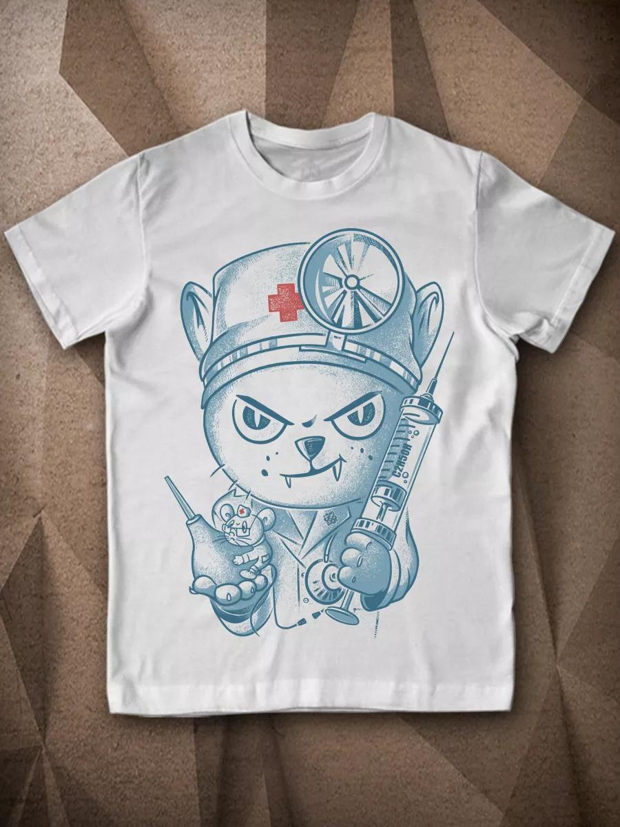Cotton print T‑shirt XL