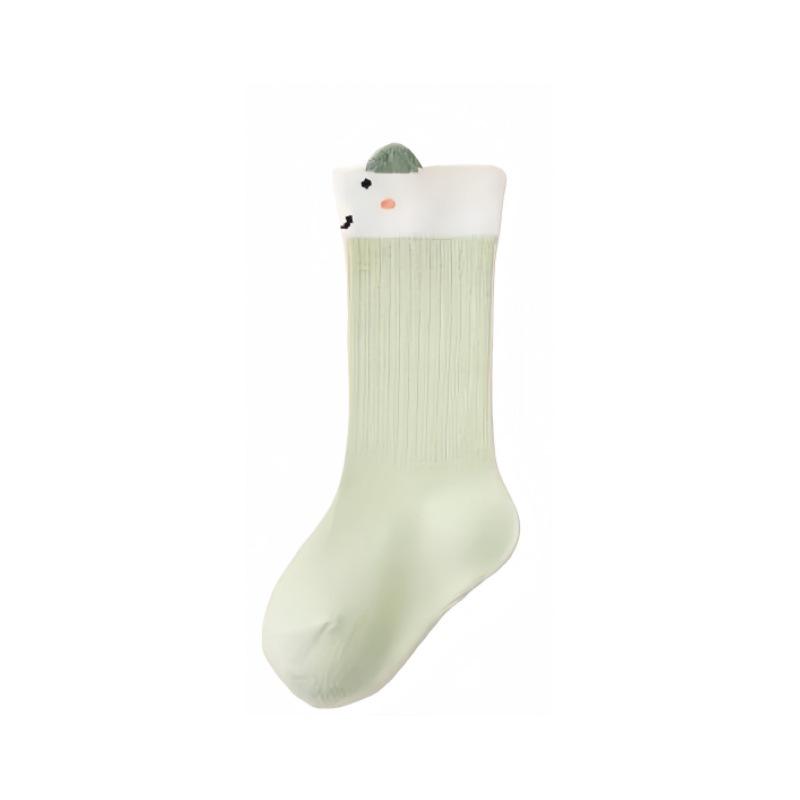 Premium Autumn Baby Cartoon Seamless Long Socks - Newborn Combed Cotton, Class A M/1-3 Years