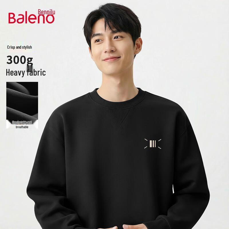 Baleno S&K Men s Casual Crew Neck Sweatshirt M