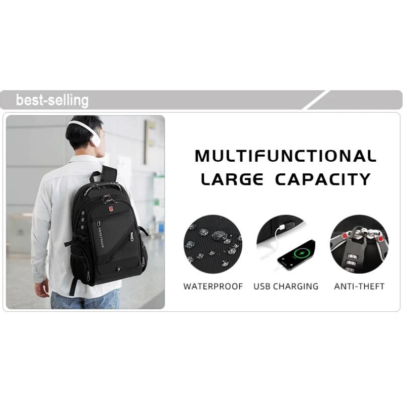 Waterproof Modern backpack Men 15 Inch Laptop Backpack Man Fashion School bags Sports Travel Backpack women Mochila