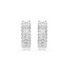 Swarovski Rhodium Hoop Earrings 5733397