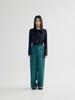 BOMNAL BOUTIQUE Leopard Pants _ Deep Green