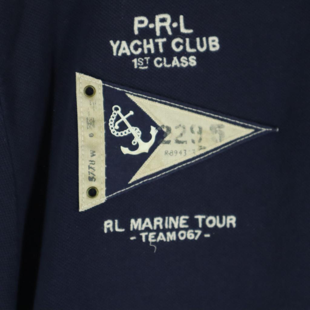 Polo Ralph Lauren One Point Logo Short Sleeve Polo Shirt XXL Navy Men's Used