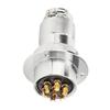 Aviation Plug Socket Compact Size Stable Performance Plugging Unplugging Resistance AC   250V