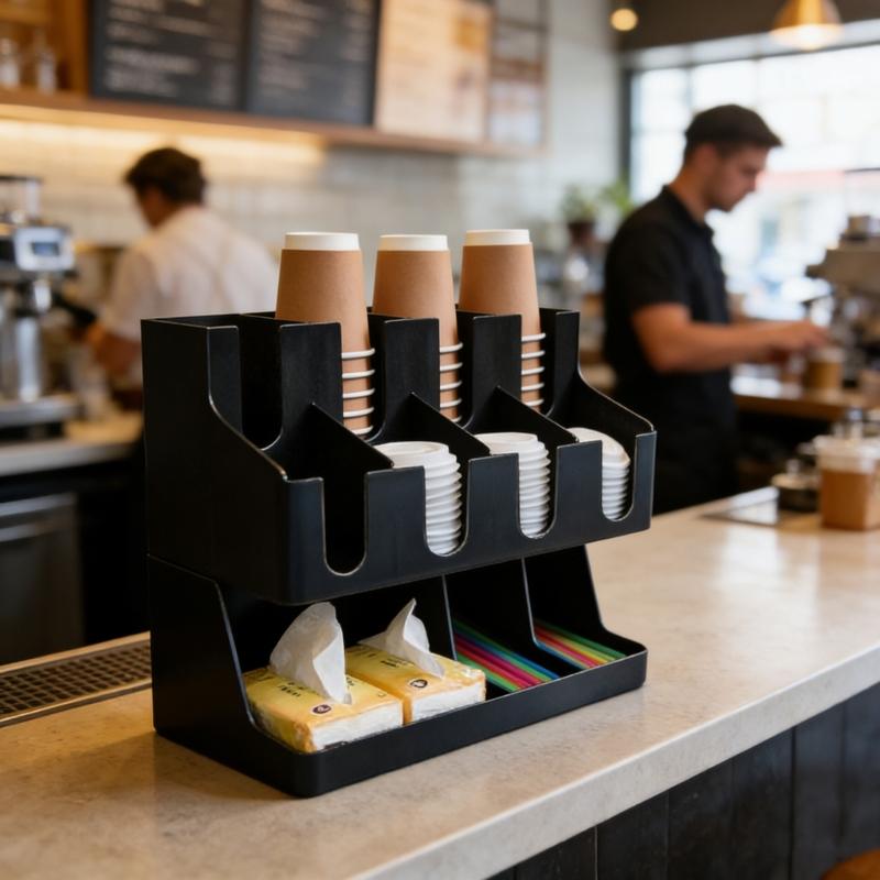 Sturdy Designs Cup Stand With Nonslip Base For Coffee Shops And Kitchens