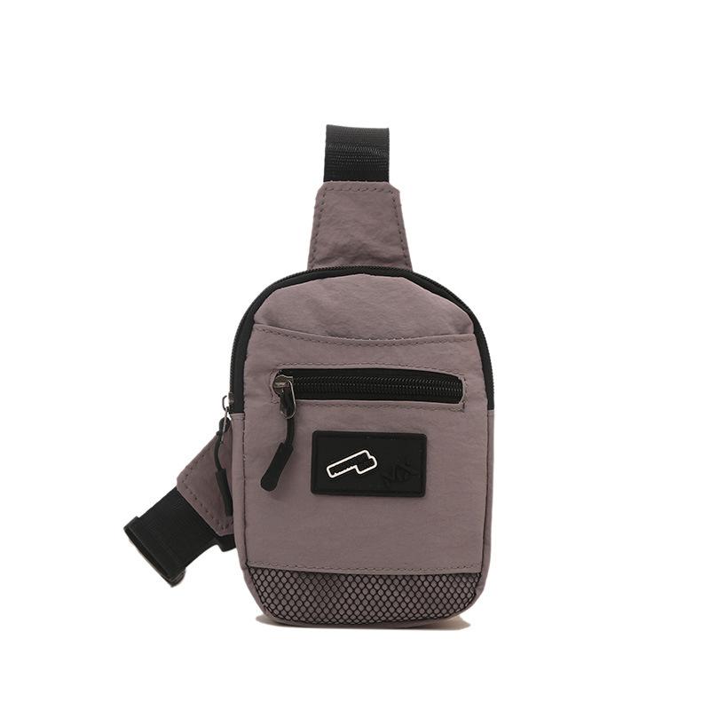 

Мужская маленькая сумка-мессенджер, повседневная мини-нагрудная сумка, сумка для мобильного телефона, модная брендовая маленькая сумка, спортивный плечевой маленький рюкзак, сумка-мессенджер, женская серый
