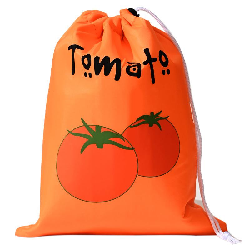 Borsa porta frutta e verdura isolata antiurto con coulisse per mantenere la freschezza, organizer per lattuga, banana, conservazione