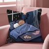Cute B-BUBU DUDUS Cushion Cover Multi-Scene Pillow Cover for Home & Car - Reversible, Soft & Durable for Daily Use