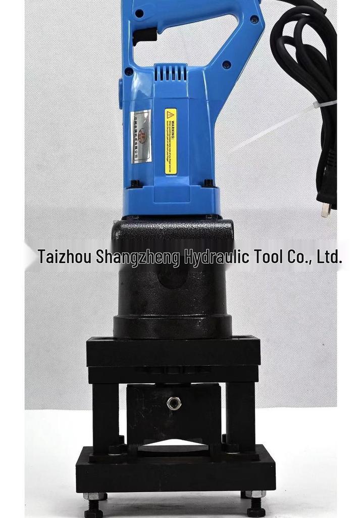 Electric Hydraulic Punching Machine MHP-20: Portable Handheld Puncher for Channel Steel, Angle Steel, and Flat Iron