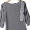 Women's Elegant Square-Neck Slim Short-Sleeve T-Shirt