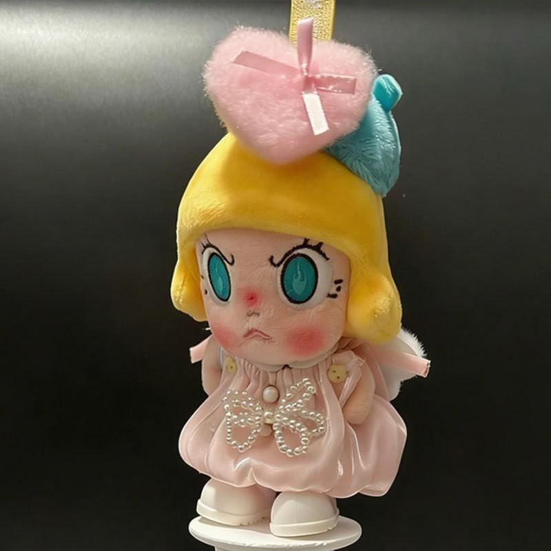 15cm Molly Doll Outfit Set Pink Or Blue Skirt With Headpiece Wings Shoes Collectible Fashion Dolls