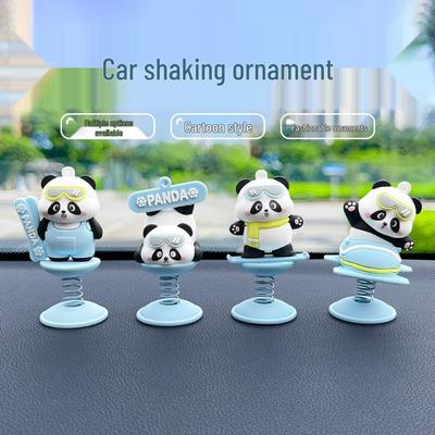 New Arrival: Little Panda Bobblehead - Cute Car Interior Decoration