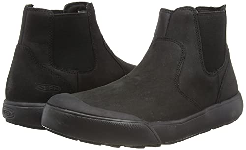 KEEN Elena Chelsea Boots, Women's, Triple Black/Black, Size 24.0 cm