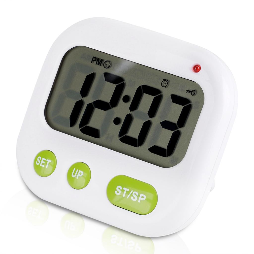 Alarm Clock, 3.3 X 3.1 X 0.9 Inch Alarm Clocks for Bedrooms Digital Clock with Customizable Reminders for Home