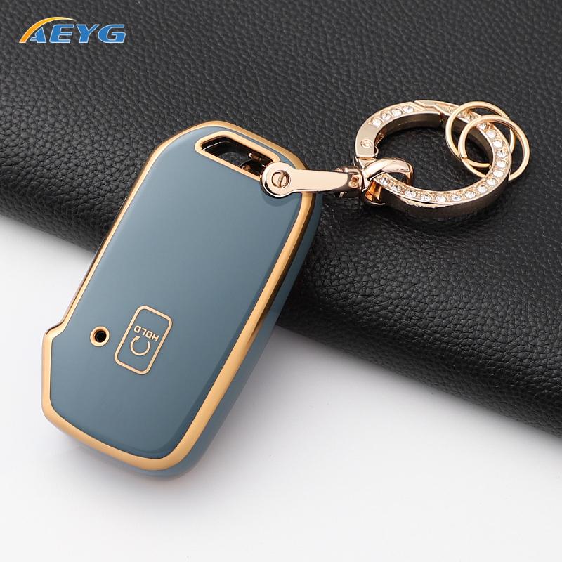 New Tpu Car Key Cover Case Shell Fob For Kia Ceed Cerato Forte Niro Seltos Sorento Soul Sportage Telluride K5 Auto Accessories