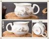 Blue & White Porcelain Tea Pitcher Gong Dao Bei 170ml for Kung Fu Tea Sets