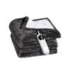 Soft Flannel Electric Heating Blanket - Machine Washable
