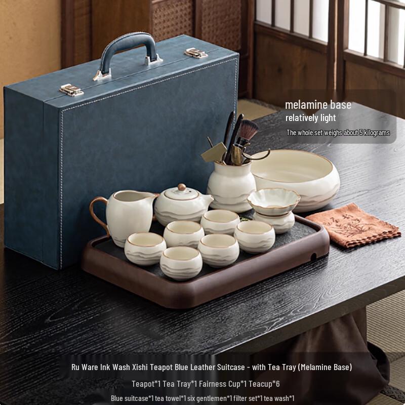

Ru Kiln Ceramic Kung Fu Tea Set