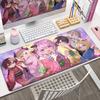 Hololive Anime Kawaii Girl Himemori Luna Mouse Pad Large Laptop Keyboard Mat Non-slip Rubber Base Office Mouse Mats XXL Desk Rug