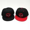 Adjustable Baseball Deadpool Cap Flat Brim Hat Accessory Decorations