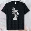 Memorial Day T-Shirt Battle Cross Design Oberteile Veteranen Erbe Baumwoll-T-Shirt Einfach Vintage Klassisch Patriotische T-Shirts für Männer