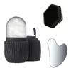 Eisgesichtsroller Gesichtseisroller Set Gesichtswalzen-Set Gua Sha Gesichtswerkzeug Set Massagegerät Rolle Lifting Konturierungswerkzeug