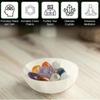 Selenite Crystal Bowl Decor Ornament Birthday Gift Decorative Jewelry Organizer for