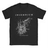 Insomnium Death Metal Band Apparel T-Shirt for Men Women Humor Cotton Summer Tee Shirts