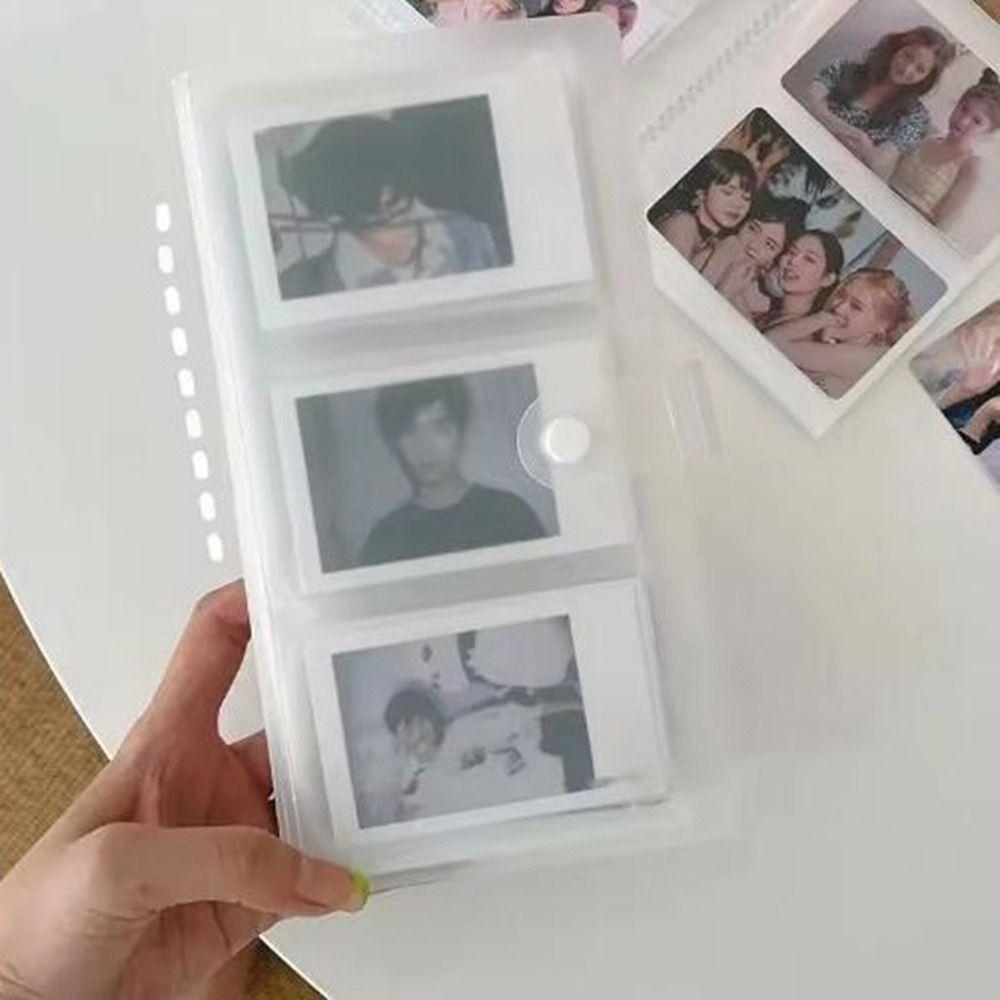 3/4/5/6/7inch Photo Album Plastic Star Card Holder Practical Card Collection Album For Photos