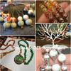 Multiple Styles 18K Gold Plated Beads Caps For Jewelry Making,Brass Flowers Caps For Bracelets DIY Accessories,Tassel End Cap