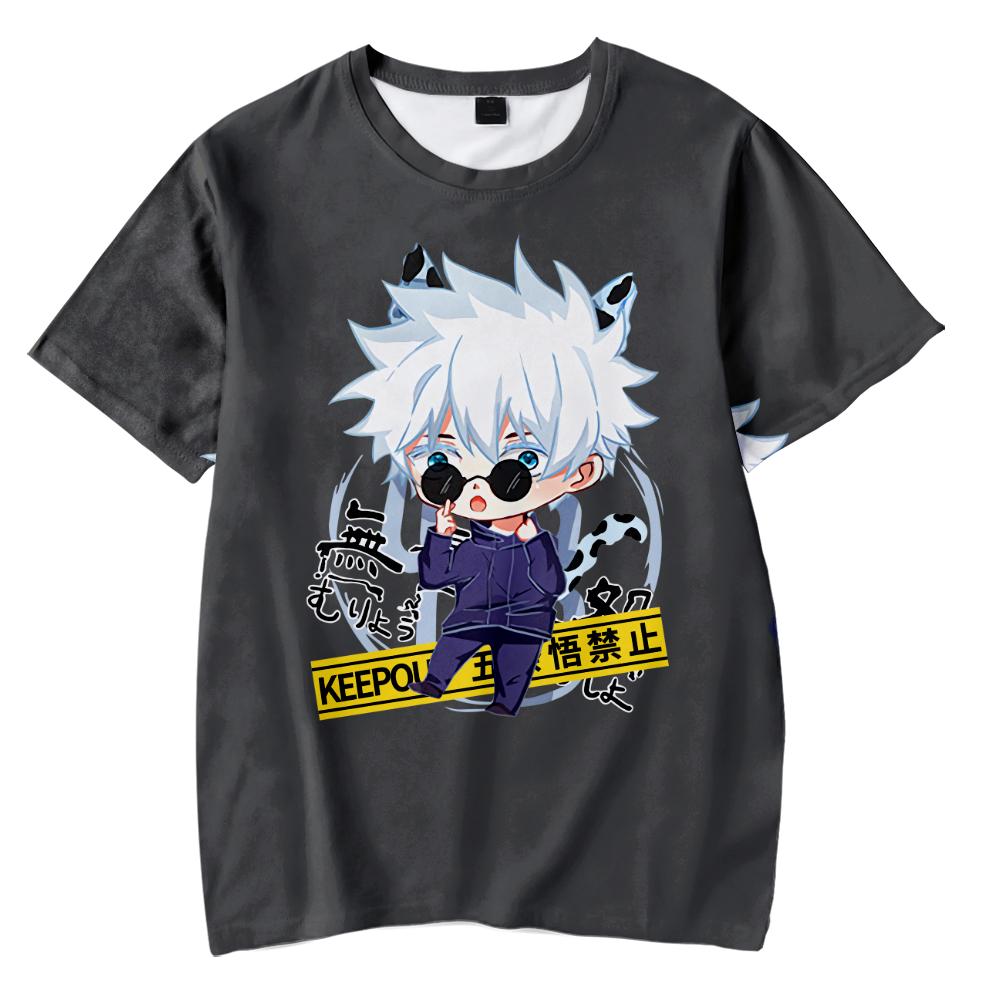 T Shirt for Men Summer Clothing Jujutsu Kaisen O Neck T-shirt for Male Oversized New Men T-shirts Tops