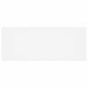 Garden Table White 250 x 100 x 73 cm Poly Rattan
