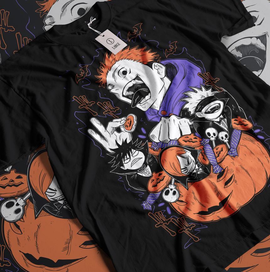 

Gojo Satoru Jujutsu Kaisen T-Shirt jujutsu hallowen Sukuna Anime Japanese Shirt 4XL
